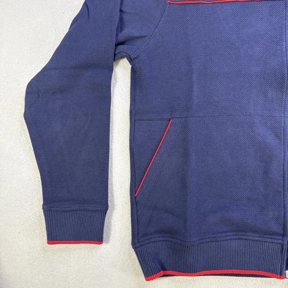 Extracurricular‎ Full Zip Jacket Men's Med Maritime Blue NWT Golf Tennis Comfort